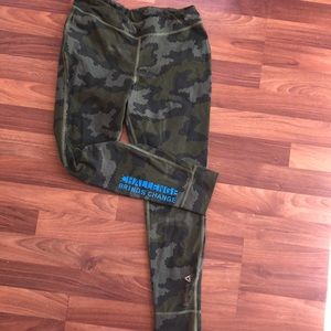 Reebok Womens large full length camo leggings